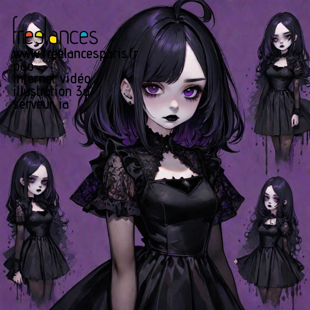 Pao mise en page internet vidéo illustration 3d serveur IA générative AI freelance paris studio de création magazines n5hqofk0